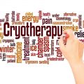 Cryotherapy word cloud for horses