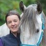 Dr Gillian Tabor with horse