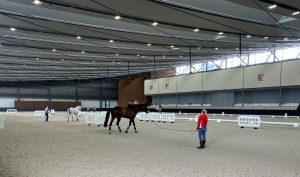 Indoor area at the Tokyo 2020 Olympics