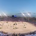 Arena commentary position at the Tokyo 2020 Olympics